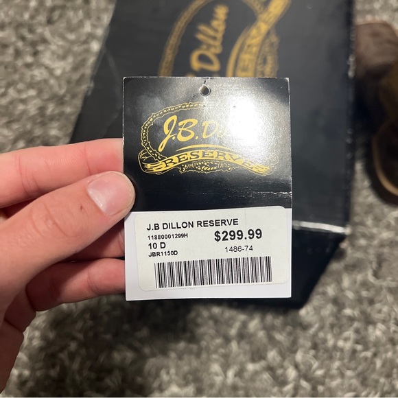 JB Dillion cowboy boots size 10.5 - Picture 8 of 9